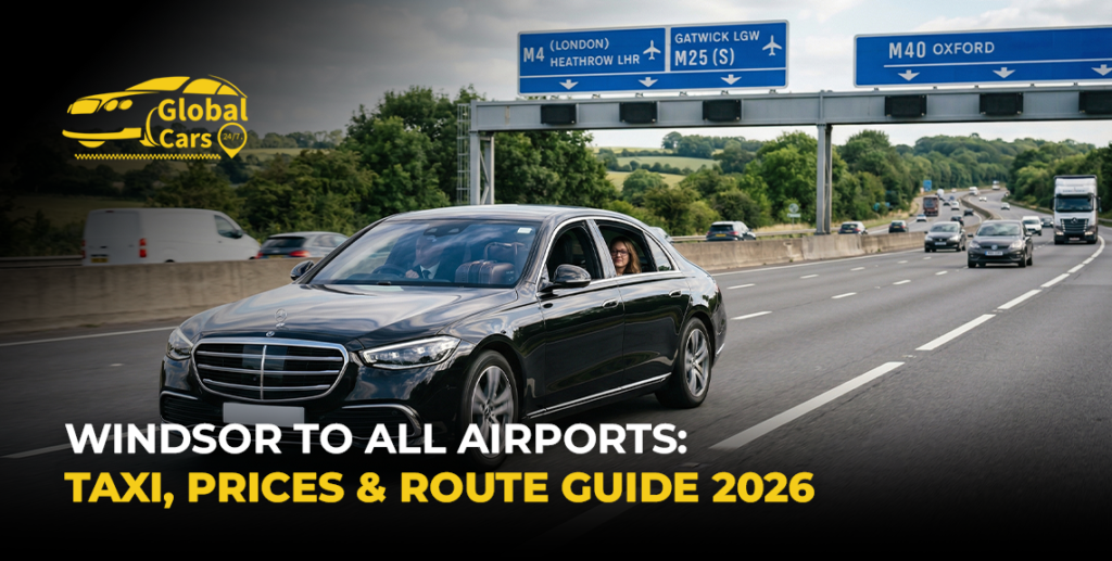 Windsor to All Airports Taxi, Prices & Route Guide 2026