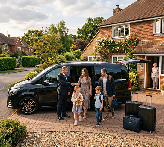 Door to Door Private Hire on the Chippenham to Gatwick Route