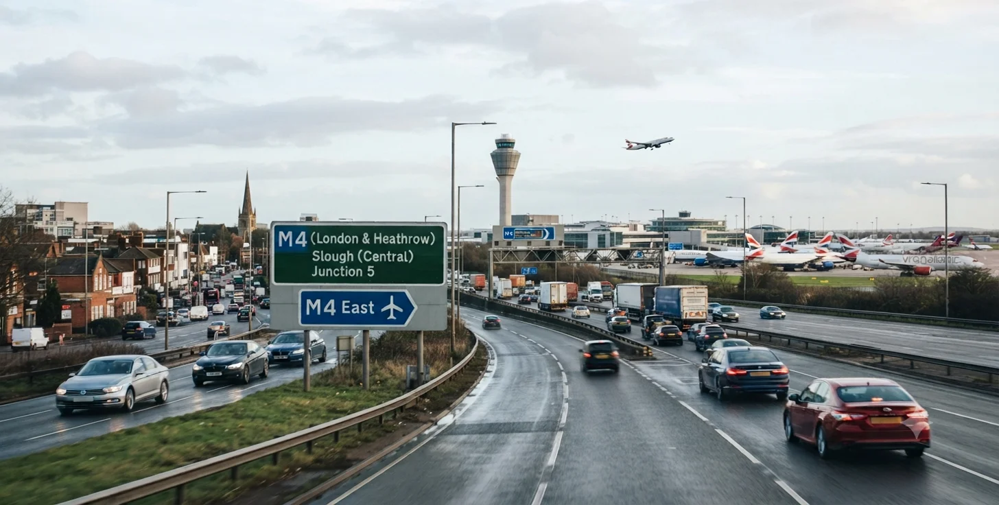 Which London Airport Is Easiest From Slough and Berkshire